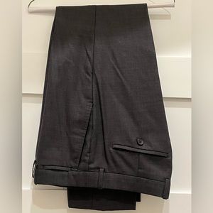Theory Men's charcoal dress pants